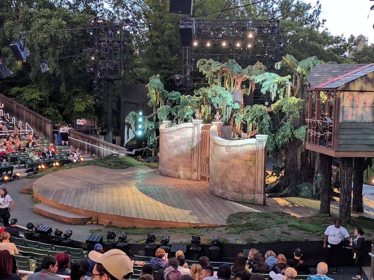 Midsummer Night's Dream in Central Park.