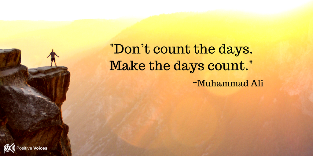 Pos_Voices's tweet photo. Donโt count the days. Make the days count. #MuhammadAliQuote #motivationalquote #carpediem https://t.co/qRiJQ6Xey5