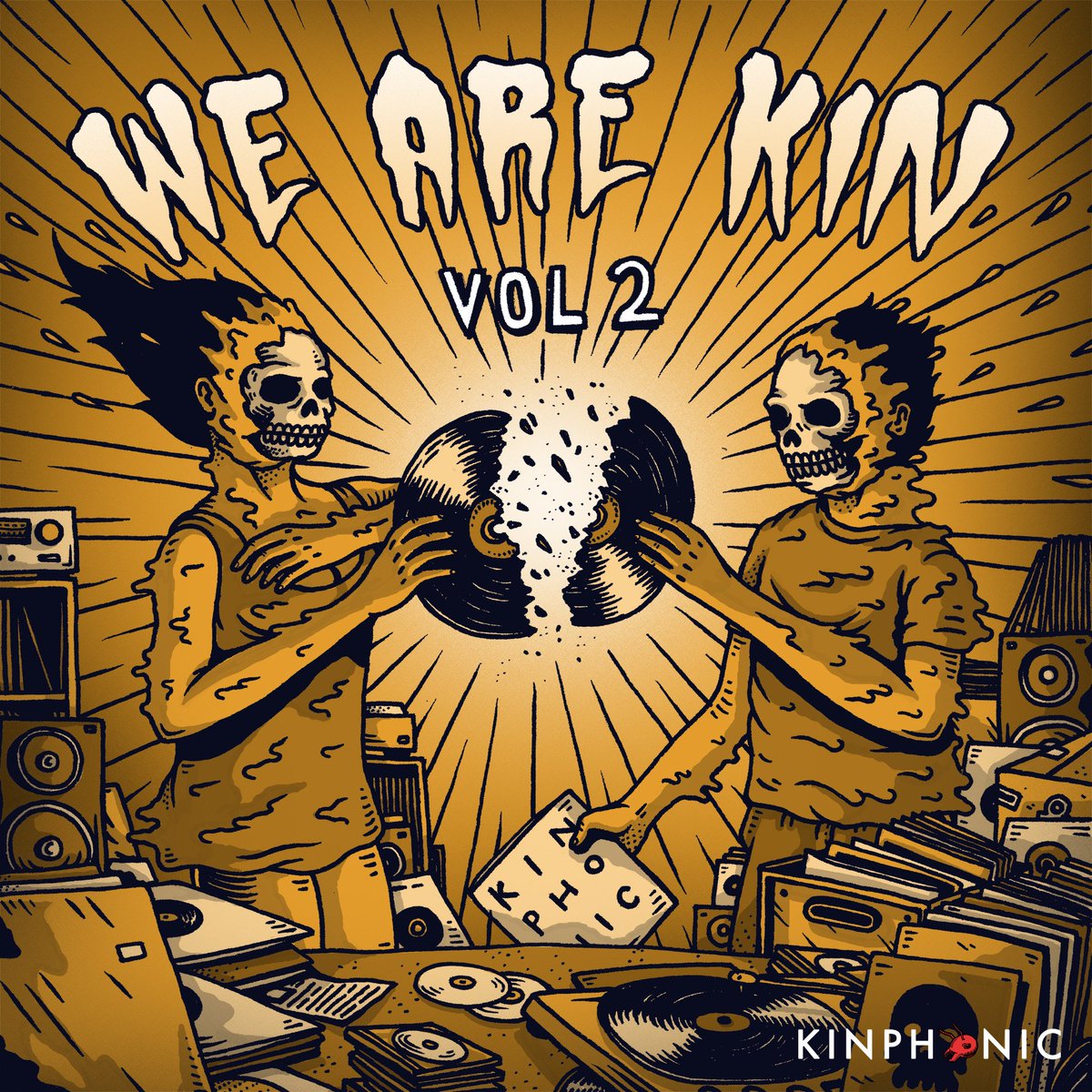 Kinphonic's tweet photo. We are very excited to announce “We Are Kin” Vol.2, it feature some of our best acts and is made with much love from the Kin fam. <3 https://t.co/LnecOgeqUC