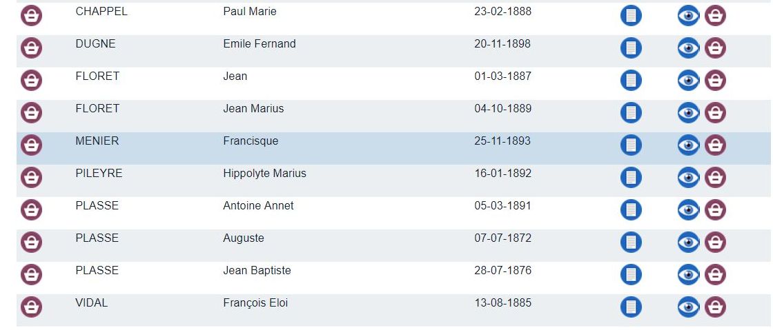 boicour's tweet photo. #1J1P Les 17 poilus du Livre d'Or de #Bouzel #PuyDeDôme sont indexés (6 l'étaient déjà), la carte est en vert https://t.co/3tDdS1o7pB