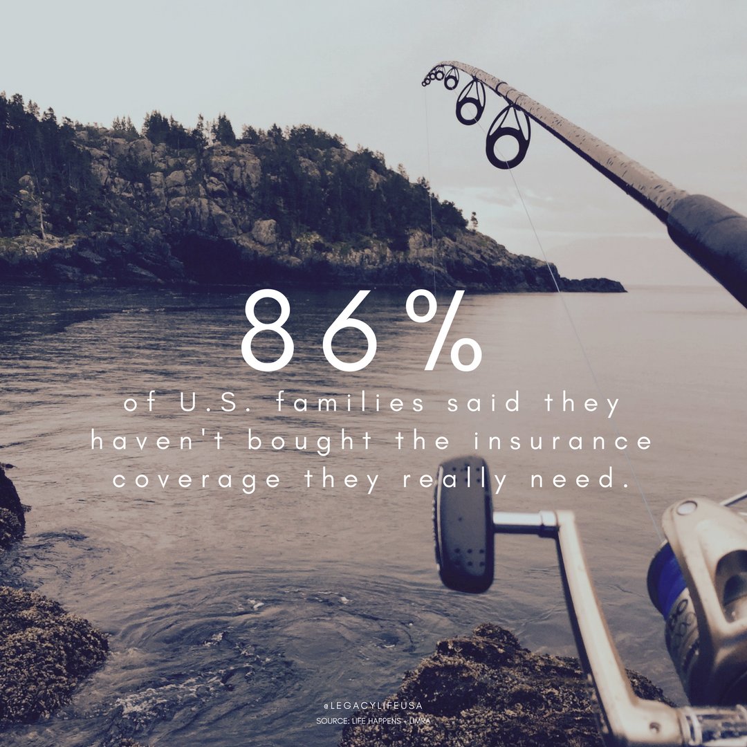 LegacyLifeUSA's tweet image. 86% of U.S. families said they haven&apos;t bought the insurance coverage they really need. #insurance #easytoworkwith #protectyourfamily #family