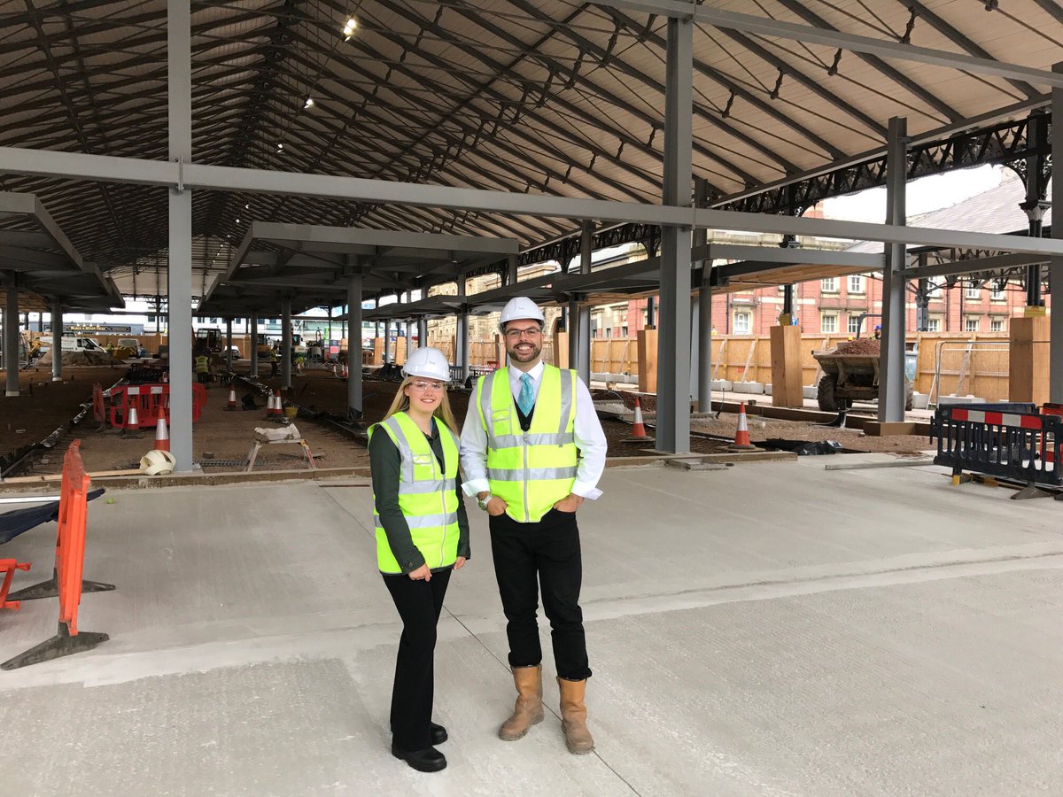 Took Alice around Site today, one of our work experience students! Conlon gave her the tour! Slab is nearly ready to be laid!! <a href="/FWPGroup/">fwp</a>