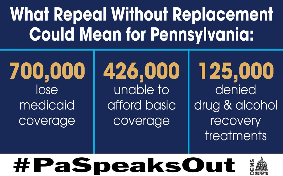 PaSenateDems's tweet photo. #Resist the theft of millions of Americans' #healthcare by the U.S. Senate GOP. #KillTheBill #paspeaksout https://t.co/6rZYZdxmOO