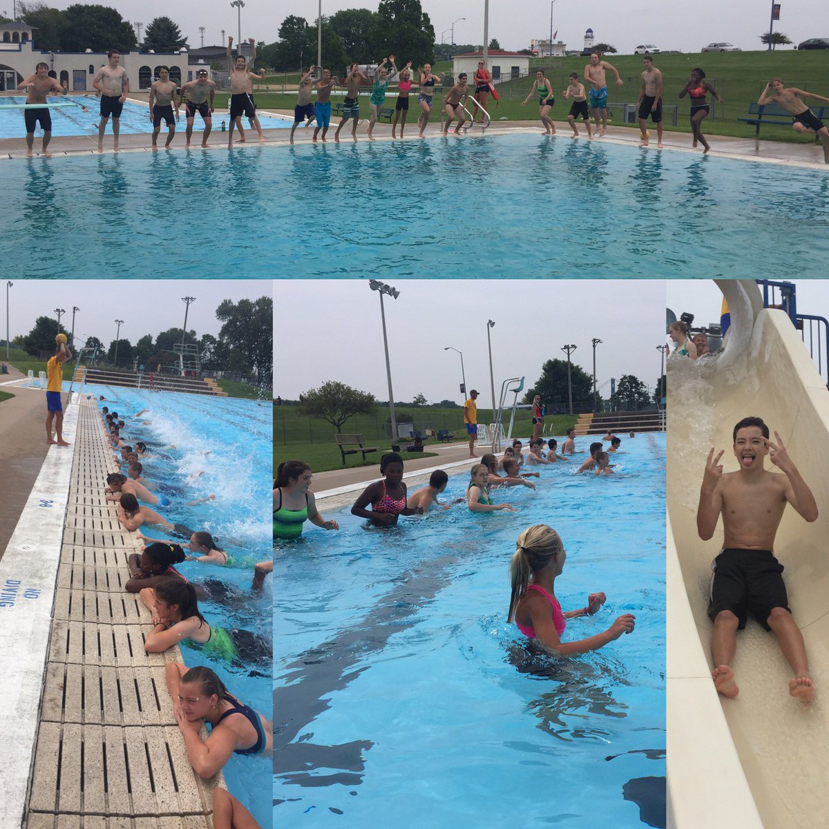 KingsQueensXC's tweet photo. Great first water workout and mandatory fun time! Tomorrow at 7:30 we’ll see you for a quick workout and games! #speedonation #speedooos https://t.co/dO0pxnRLsh