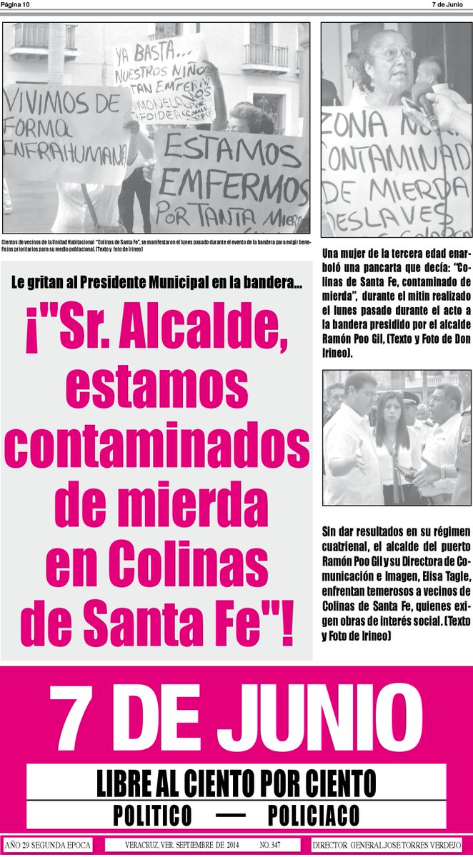 Siete_deJunio's tweet photo. SIETE DE JUNIO del puerto de Veracruz,32 años de historia,publicando injusticas y transas #RamonPoo #Veracruz #Xalapa #España #CDMX #EEUU https://t.co/ds0nB7kk6b