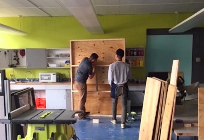 ChiTechAcademy's tweet photo. We won #HackYourClassroom contest thru @HackClassrooms! Learn how we combined #PBL and #community in this redesign: https://t.co/8HUI5JChXb https://t.co/u1zgsVF8QT