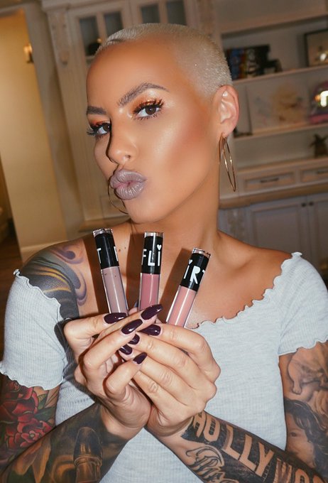 ??❤️ Head over to @flirtcosmetics and grab my 3 new makeout proof lip colors! ❤️?? https://t.co/e301