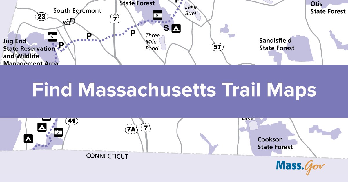 MassGov's tweet photo. Check out more than 75 #summer trail #maps of #hiking spots across the state from @MassDCR: https://t.co/VjcSNnAMLY https://t.co/602acumdEe