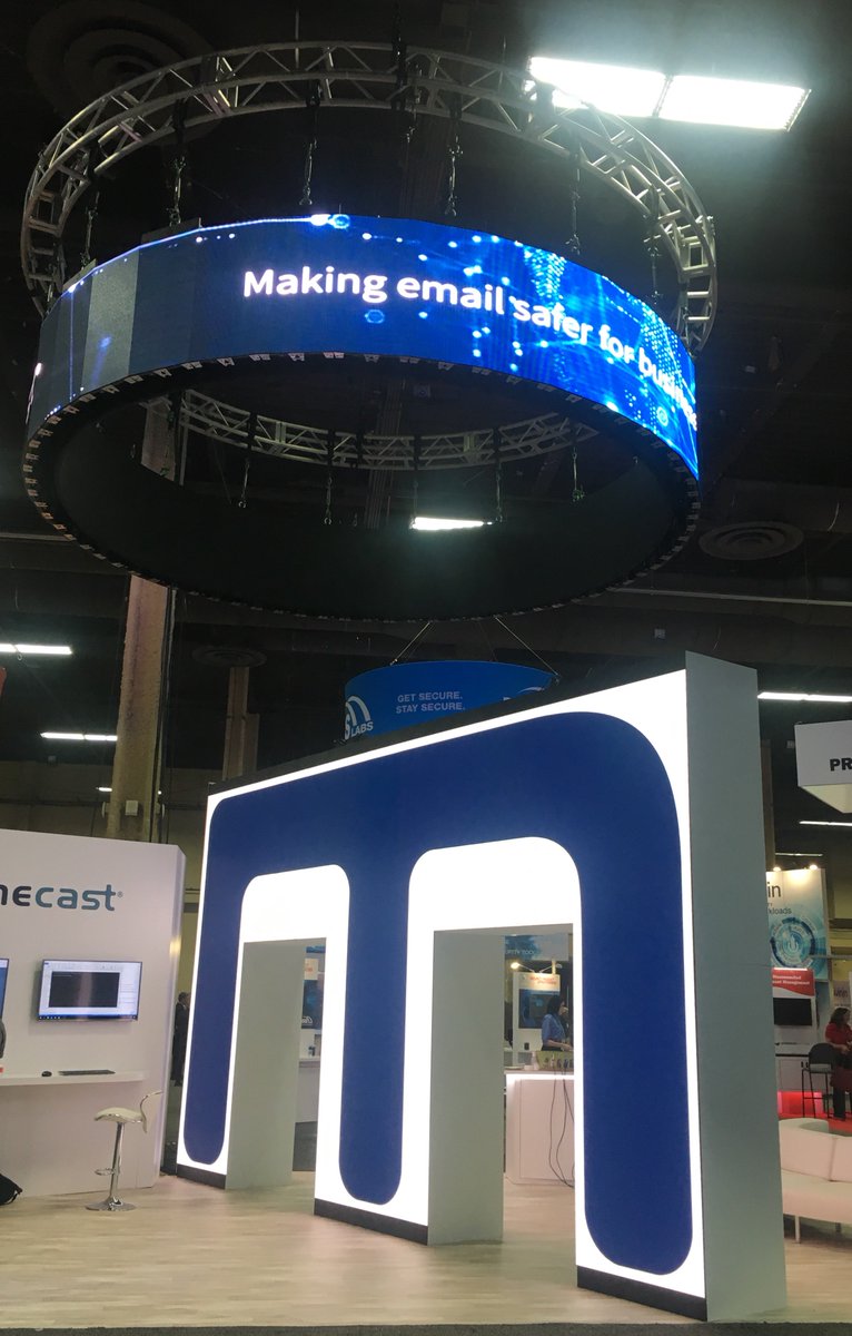 Mimecast's tweet photo. We’re live at #BHUSA! Stop by booth #854 for demos, giveaways and more! See you soon! https://t.co/yB6XPWEhez https://t.co/SFmMXbQaDn