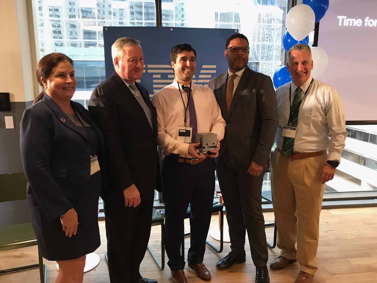 Awesome @IBMVolunteers introducing #TJBot #STEM to @PHL_MOE <a href="/GirlsIncPANJ/">Girls Inc.</a> <a href="/TheBeeSchool/">The Bee School</a> #Philadelphia #chatbot