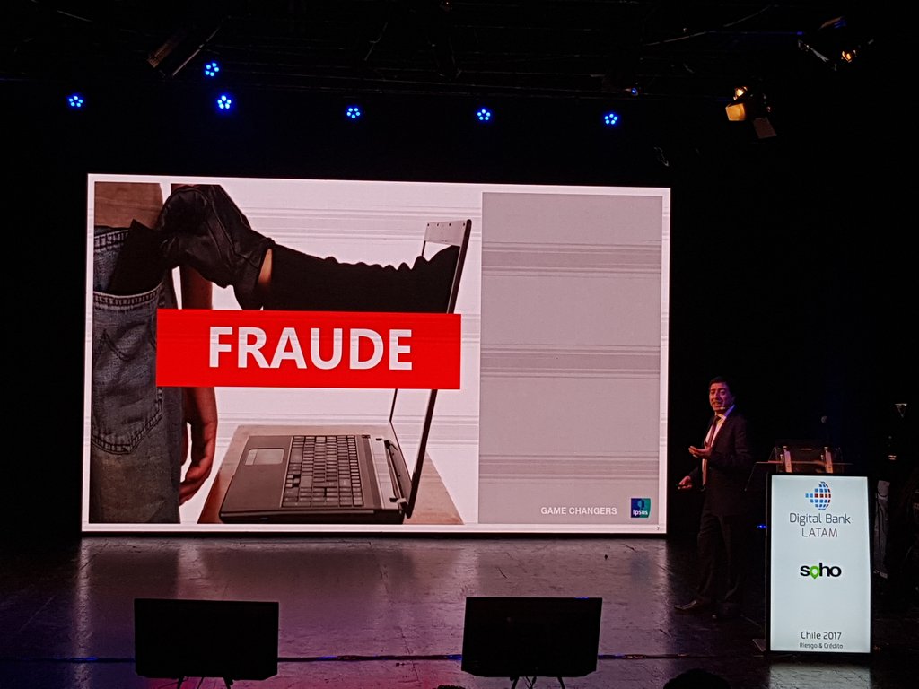 IpsosChile's tweet photo. Ahora Juan Pablo Cordero expone sobre fraudes bancarios: expectativas y comportamientos del Cte bancario #digitalbankRyC @DigitalBankLA https://t.co/Oi7gA7dYsa