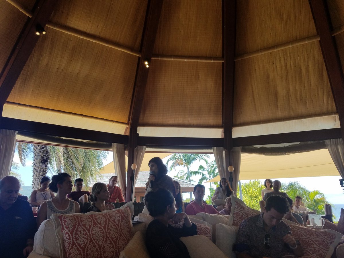 <a href="/RoyaMahboob/">Roya Mahboob</a> talking about the power of Blockchain and Bitcoin to expand the global economy &amp; protect vulnerable populations <a href="/BlockchainSum/">Neckerverse Blockchain Summit</a>