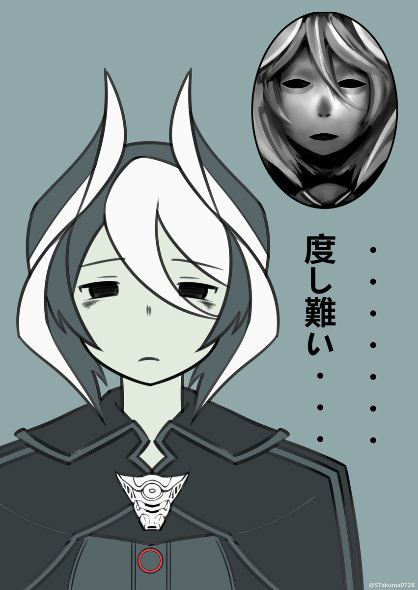 #メイドインアビス
自分の顔にコンプレックスを抱えるオーゼンさん(/▽\) 