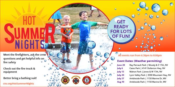 Bring kids to #Ambleside Park July 27 6:30–8:30 pm for Hot Summer Nights. Meet firefighters &amp; tour truck! ow.ly/vCKL30cruMv