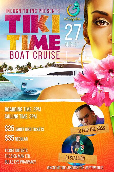 inCognitoEx's tweet photo. ALOHA from inCognito Inc
Its TIKI TIME🌺🌸
Sun Aug 27
⛵️No Strings Party Boat ⛵️
* Boarding 2pm
* Roseau Fisheries Complex
#FeteWithUs https://t.co/gjCBltEvHK