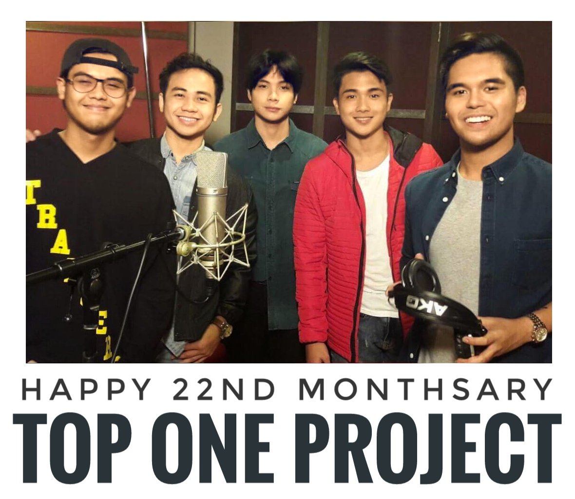 AlwaysWithTOP's tweet photo. Happy 22nd Monthsary to our dear boys, @toponeproject !! #unsTOPpables are always here for you! More blessings to come! 😘 https://t.co/N5ev3aVVux
