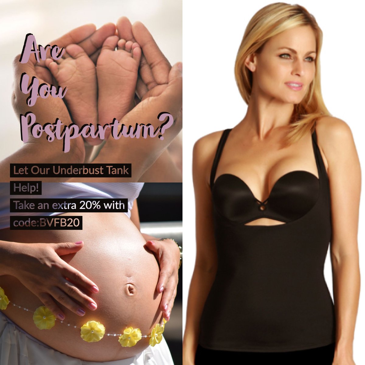 IFProUSA's tweet photo. Are you postpartum? Well then let our underbust tank help you out, it will work wonders for your tummy!  https://t.co/oTD9HZtuY4 https://t.co/UPEz8OPvfb