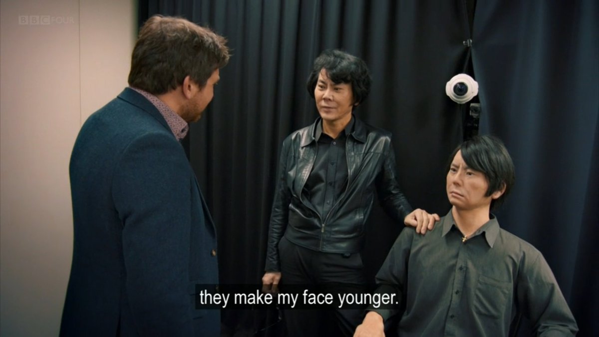 back_the_BBC's tweet image. On @BBCFOUR, the guy with a robot 🤖 twin
#hyperevolution #riseoftherobots