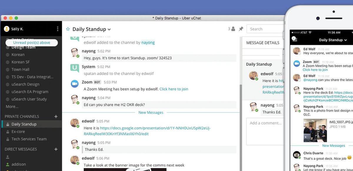 UberEng's tweet image. ICYMI: how #UberEng built #uChat w/ @mattermosthq & @FullStack_Labs, leveraging @reactnative & @puppetize: eng.uber.com/uchat #chat #IT