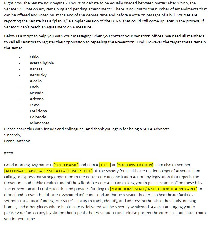 Payal_Patel's tweet photo. How To Be a @SHEA_Epi Advocate:
1. Call Capitol Switchboard at (202) 224-3121
2. Read Script Below
#SaveACA #SHEA2017 https://t.co/1TyQpo11qx
