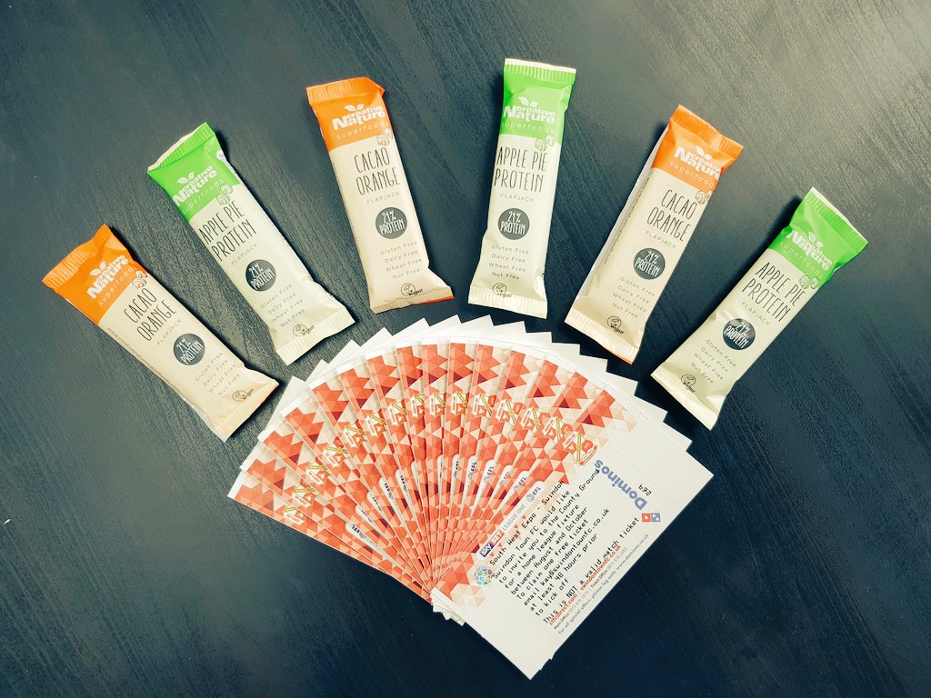 We've got 7 pairs of <a href="/Official_STFC/">Swindon Town Football Club</a> home game tickets + #protein bars to give out #free! RT &amp; follow us 4 ur chance #win #Competition #STFC