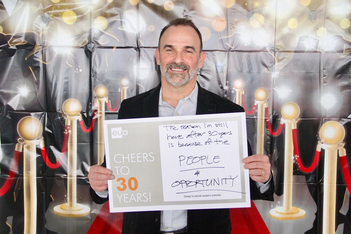 EUA's tweet photo. Cheers to 30 years at EUA! We can't imagine EUA without you! #EUAAppreciates #EUAElevates https://t.co/6r9vVML1Df