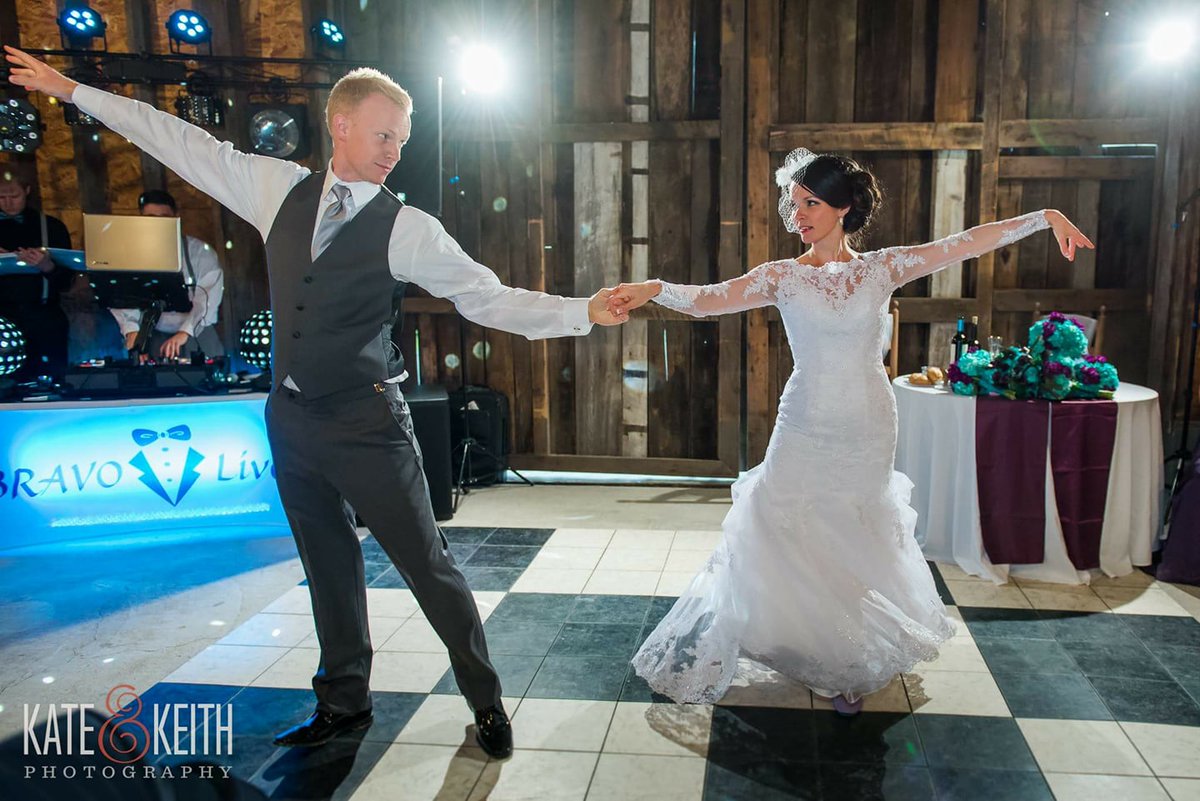BravoLiveDJ's tweet photo. Absolutely in love with this first dance shot of the new Mr. &amp; Mrs. Rhoads!
Photography credits: Kate &amp; Keith Photography
 #bravolivedj https://t.co/FA6VweEd6g