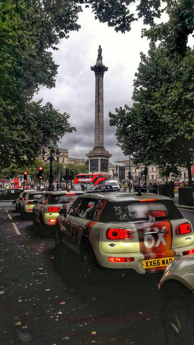 Wadworth's tweet image. Have you seen our team in #TrafalgarSquare tonight? #6XMini