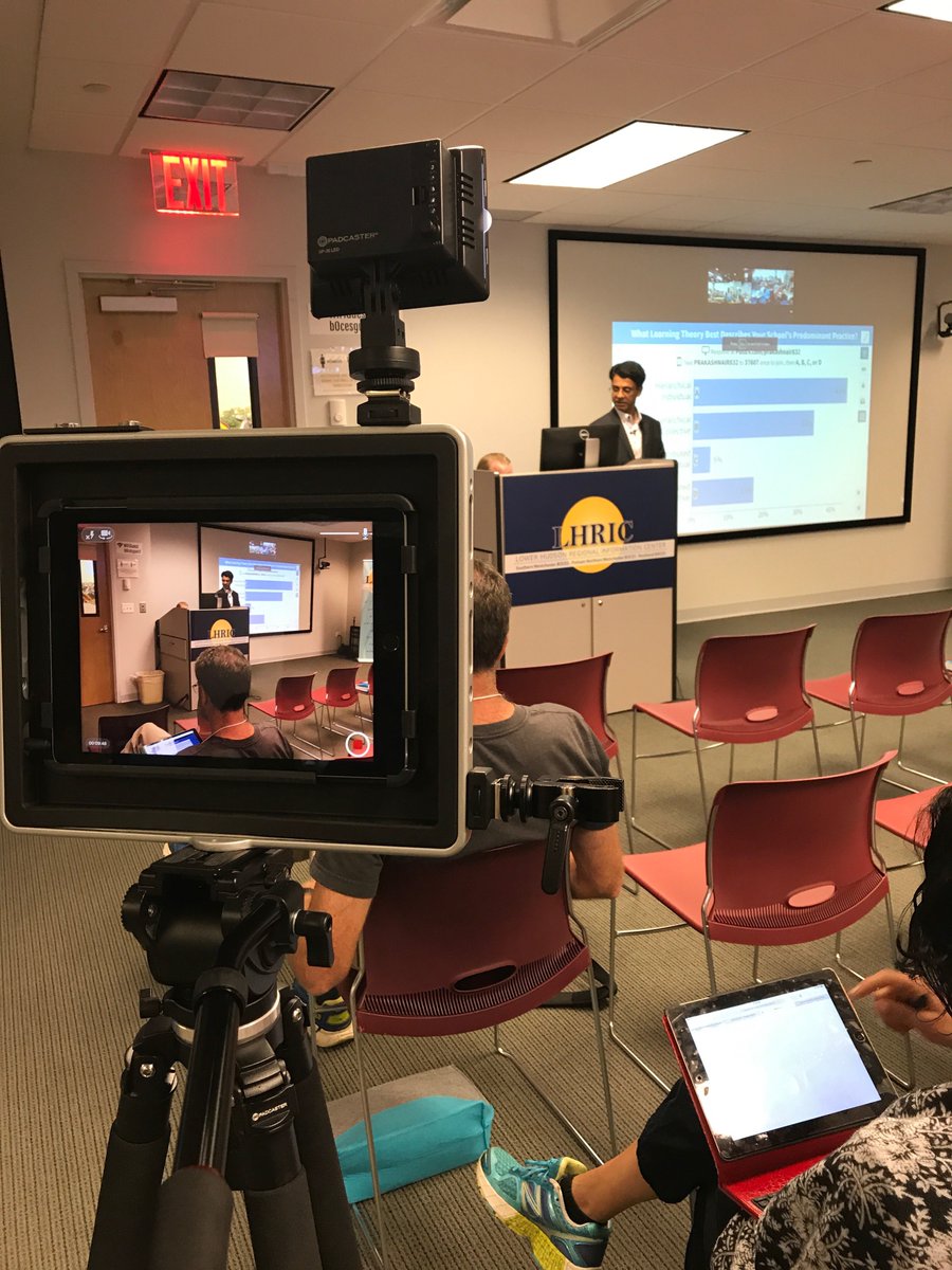 padcaster's tweet photo. We had a great time live streaming and shooting video at #ActivCon17 with @LHRICit! #edtech https://t.co/gOjJK56Nu9