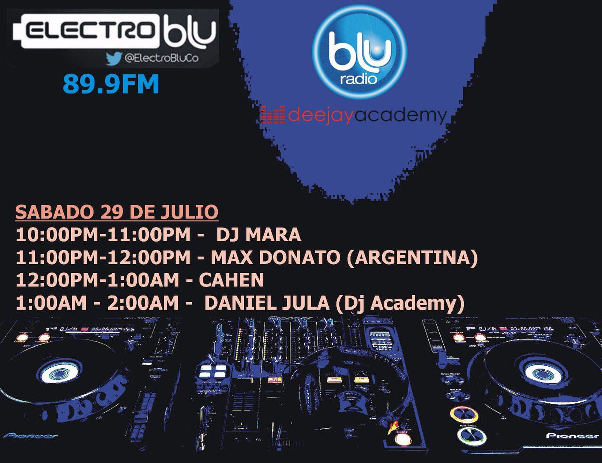Queee plannn electrónico el que nos espera este finde en <a href="/BluRadioCo/">BluRadio Colombia</a>