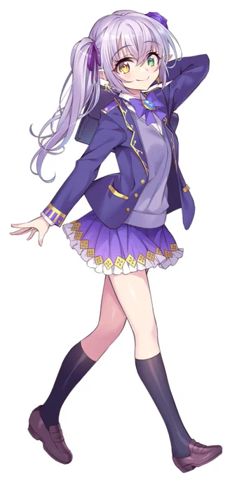 制服らくがき修正。 