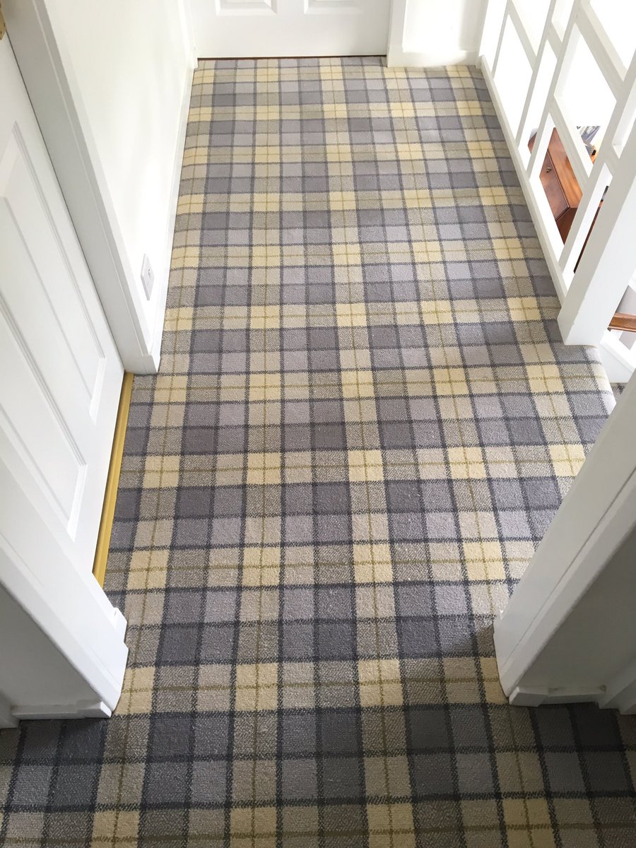 hdcFlooring's tweet photo. A recent installation of Brinton's City Plaids Belgravia #BrintonsAtHome https://t.co/lUmAKkYeNW