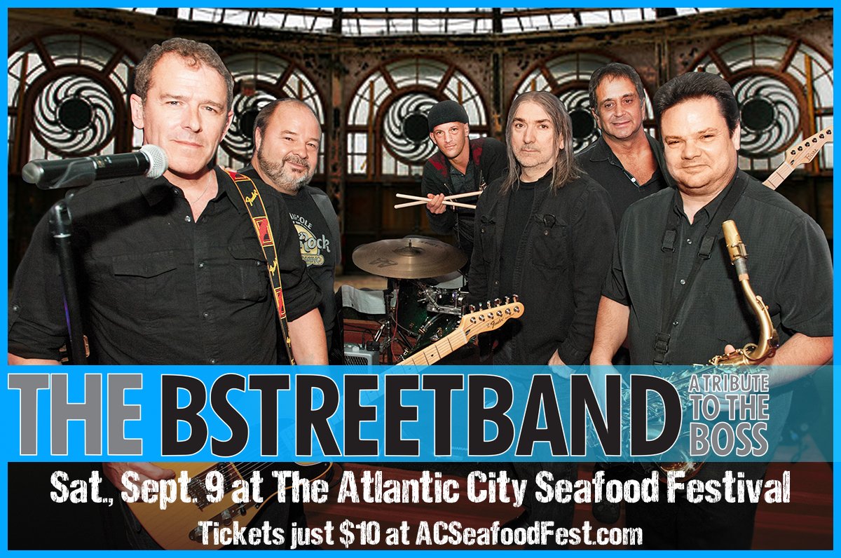 Catch <a href="/BstreetBand/">Will Forte</a> at #ACSeafoodFest on Sat., September 9! There is no better #BruceSpringsteen tribute around! ACSeafoodFest.com