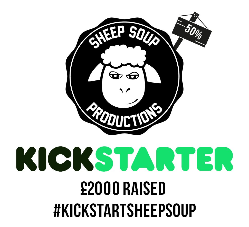 Boom! We're over half way - just £1800 left to raise as we enter the last week of #KickstartSheepSoup - kck.st/2sFmihO