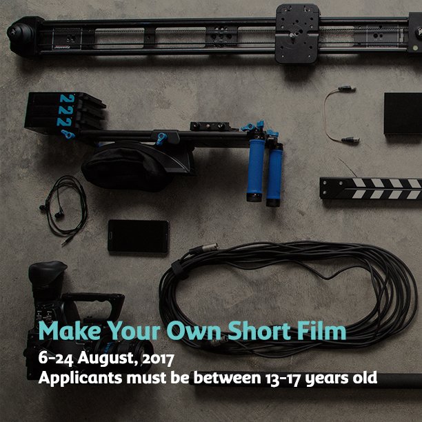 DohaFilm's tweet photo. Our 'Make Your Own Short Film' workshop for youth (13-17) starts soon! Great opportunity to boost their film skills:
https://t.co/73hD5b4N81 https://t.co/FCRnKVvFMm