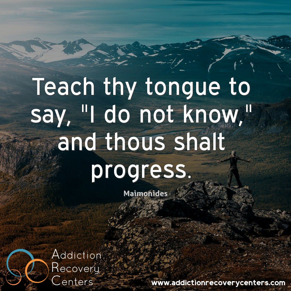 AddictionRecov4's tweet photo. "Teach thy tongue to say 'I do not know', and thous shalt progress."
#PhoenixRecovery #OutPatient #Rehab #Henderson #Summerlin #AlcoholRehab https://t.co/2t2CGRlAfx
