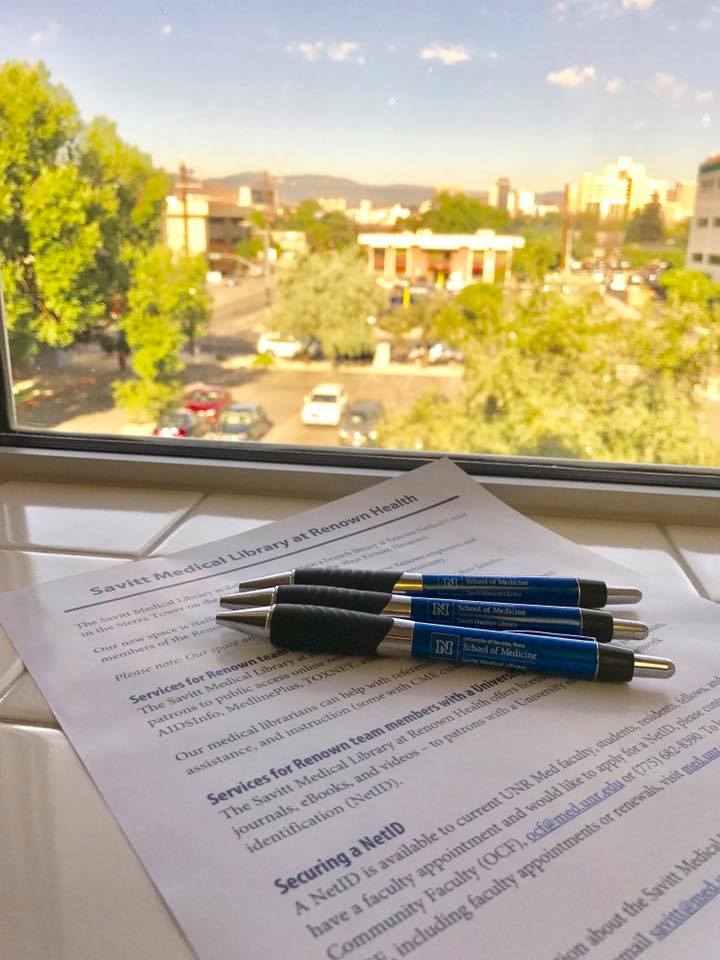 SavittLibrary's tweet image. Open House Day 3!
Have you stopped by our new #Savitt Medical Library branch office located at #Renown Regional Medical Center yet?