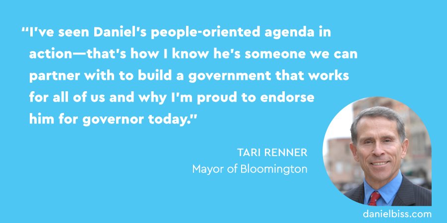 Daniel Biss tweet media