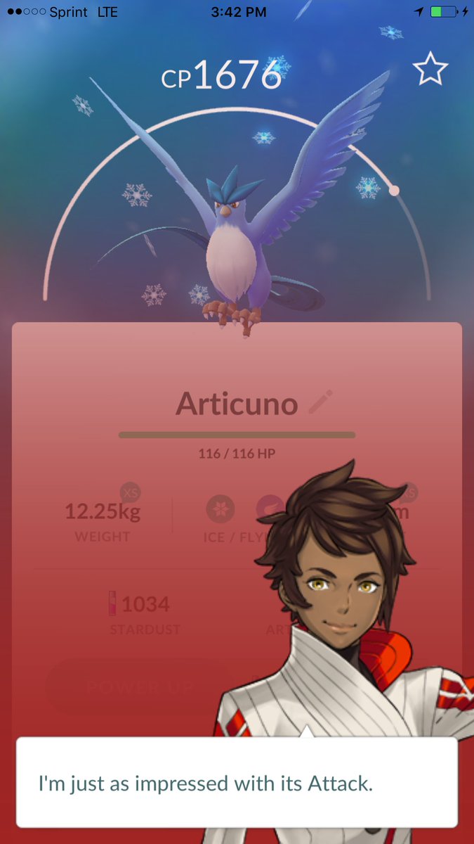 Knowledge1996's tweet photo. @MYSTIC7 Hey mystic I got a 100% iv Articuno can you shout me out on the next video https://t.co/k0wgLBTzZ0
