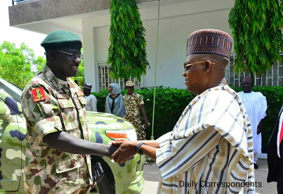 DCorrespondents's tweet photo. Buratai commends Shettima over renovation of Bama barracks https://t.co/Uqb0iKChsF https://t.co/OiX7B9gpVP