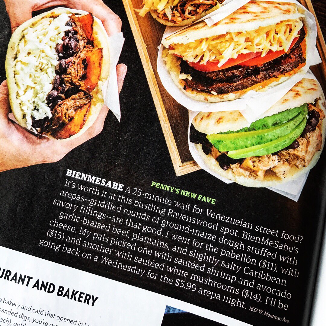 bienmesabechi's tweet photo. No words to describe how glad we are for being in the August edition of @ChicagoMag #BestofChicago check us out page 58  🇻🇪 https://t.co/nkiehrP8JJ