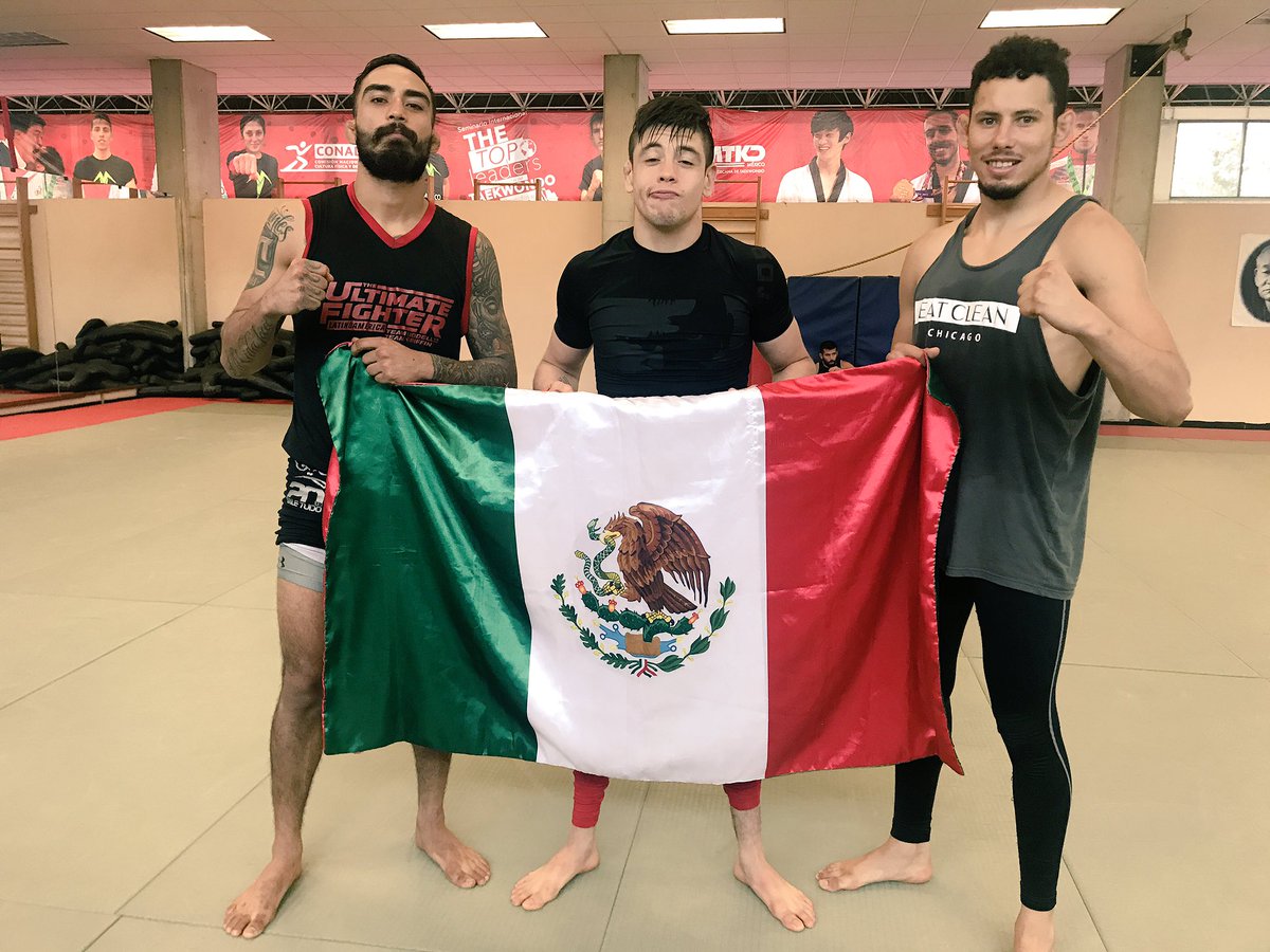 LaChicaKO's tweet photo. ¡Power mexico! 🇲🇽👊🏻 #UFCMexico https://t.co/xNYhACIHBc
