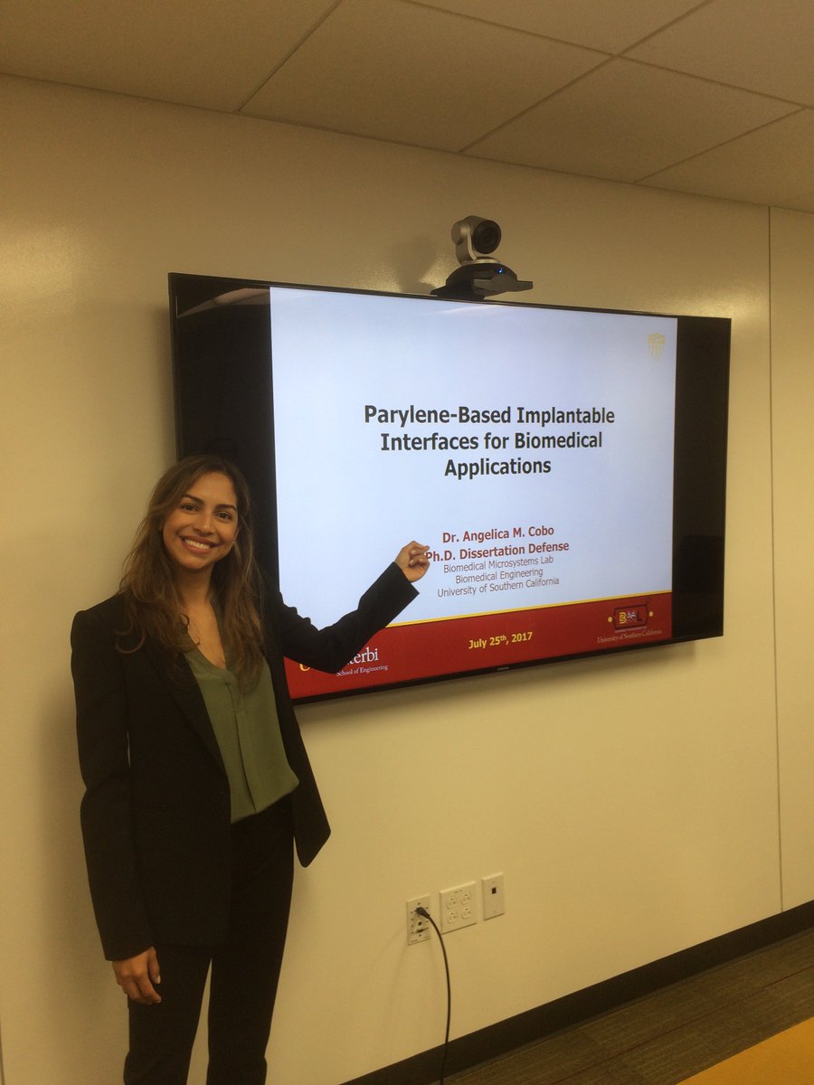 MengLabUSC's tweet photo. Congratulations to our newly minted PhD, Dr. Angelica M. Cobo on a successful defense! https://t.co/ZYBjwpRXU8