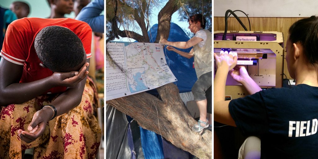 How can we scale good innovations? We funded <a href="/PanziUSA/">Panzi Foundation</a> @FldRdy <a href="/TranslatorsWB/">Translators without Borders (TWB)</a> on a #JourneytoScale First Vlog! bit.ly/scalevlog1