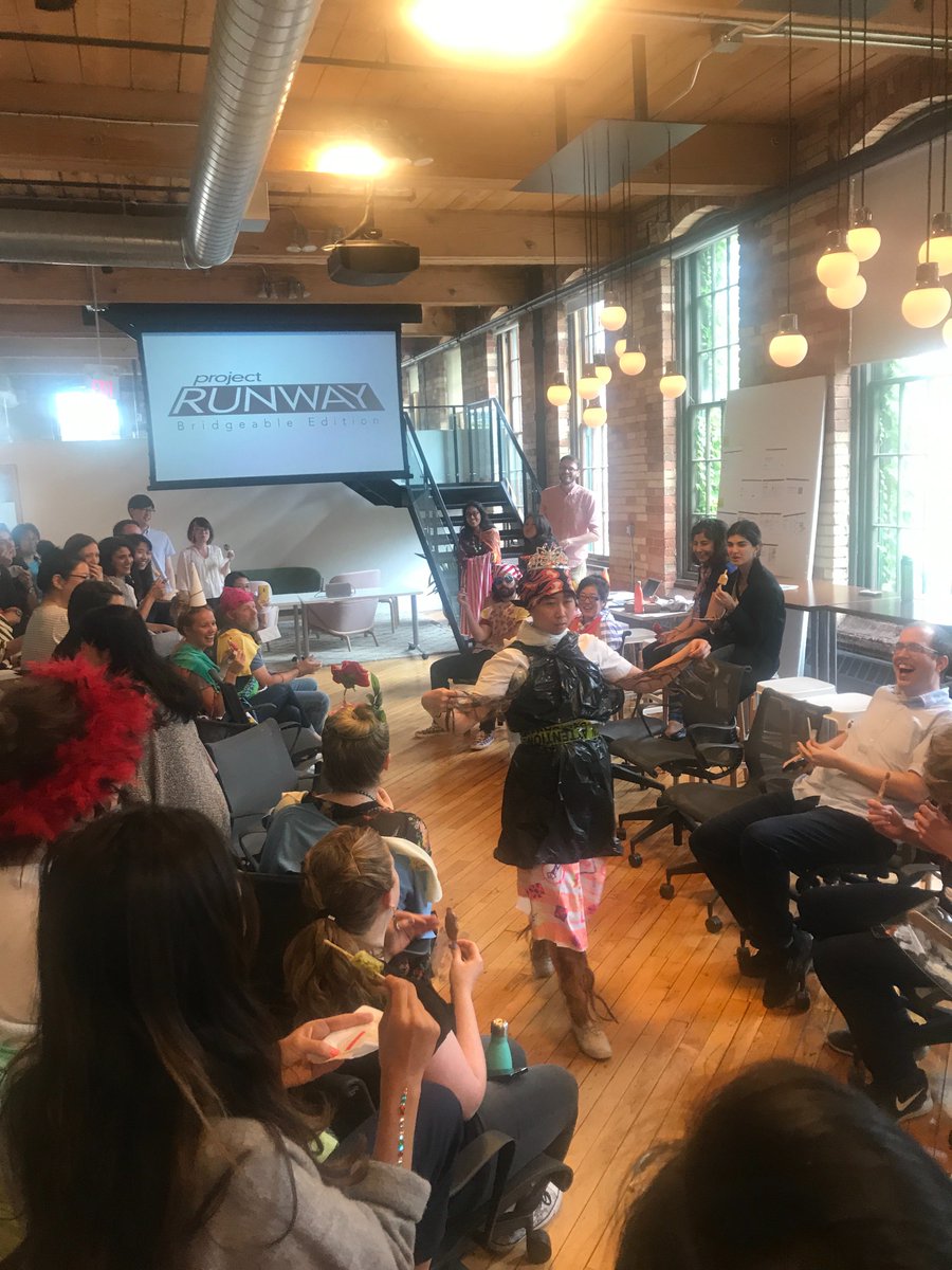 chrisferg's tweet photo. Happening right now @bridgeable: Project Runway: Birthday Edition https://t.co/GJAncqpep0
