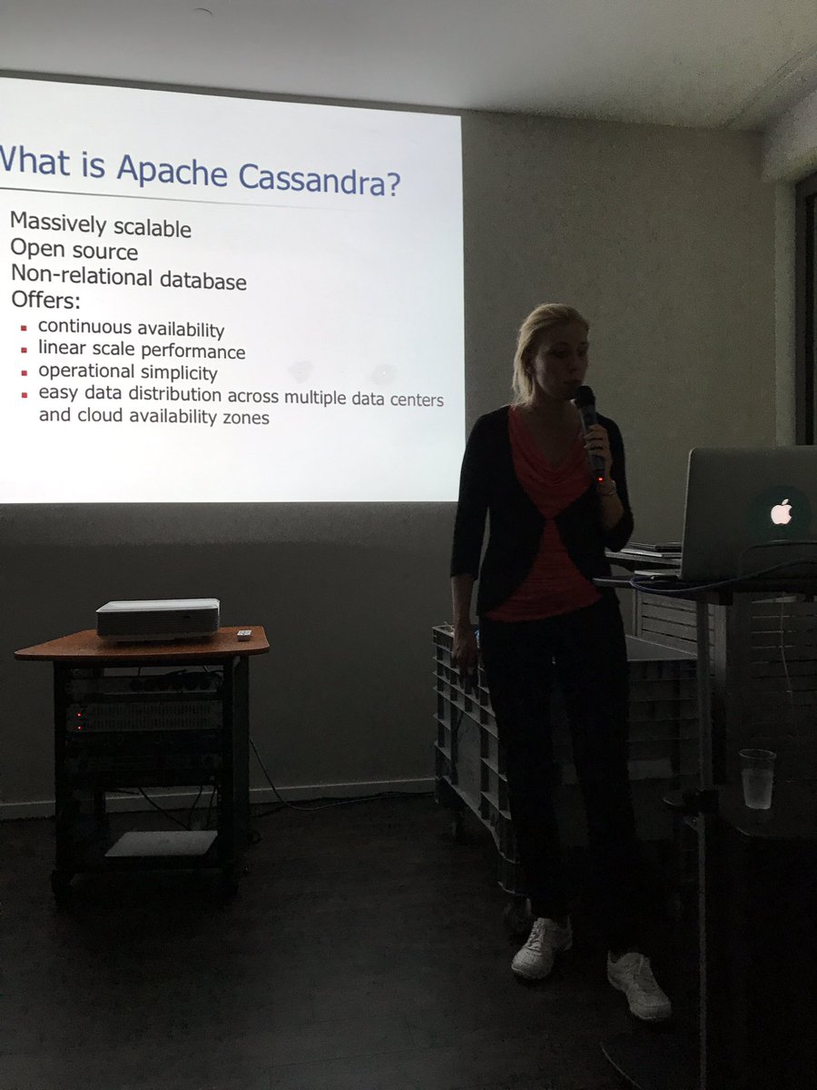 MathiasBurger's tweet photo. @phpugmunich starting with a talk about CassandraDB for massive sclability https://t.co/qS3hOAIBXc