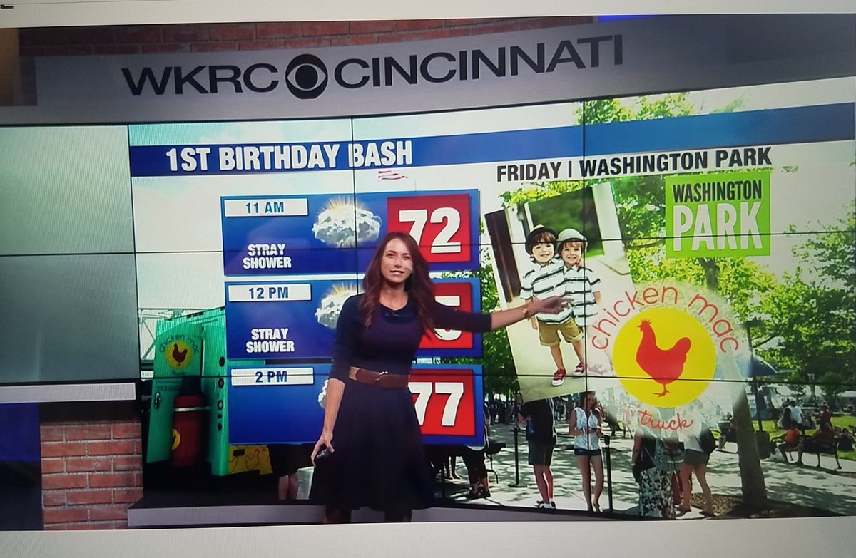 chickenmactruck's tweet photo. @Erica_Collura @Local12 says the weather looks great for our #1stbirthdaybash on Friday benefiting @CincyChildrens! https://t.co/7He8HLt7tO https://t.co/cmFBxSNchv