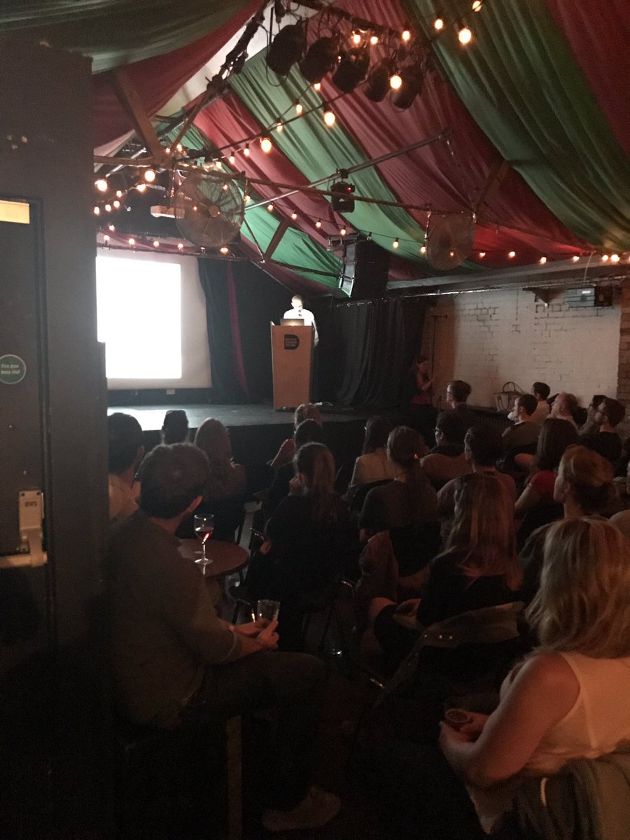 At #Bread&amp;Butter in the <a href="/GrandSocialDub/">Grand Social Dublin</a> where @ai_milton says there's more to design than messing around on CAD. It's about products too!