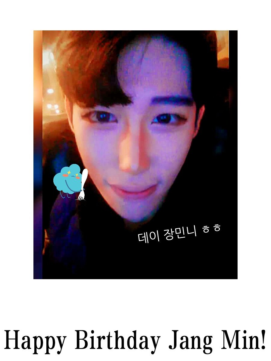 BOYFRIEND_twt's tweet photo. [#HappyJangMinDay] 생일 축하합니다 장민! 우리는 희망 당신의 번호를 21 우리는 당신을 사랑의 아름다운! 당신은 왕자의 그룹. https://t.co/GNfIkXwA72