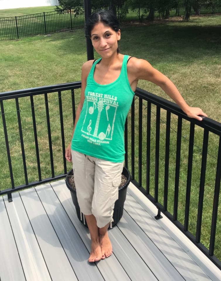 unifiedqueens's tweet photo. Here's Priscilla wearing our Forest Hills Stadium Racerback Tank! Get yours: https://t.co/PYgDTa5MD0 https://t.co/h85osIFPW8